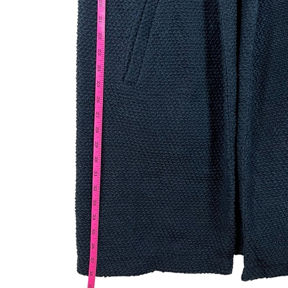 Marine Layer Birdseye Coat Women’s Size L Black - Picture 4 of 9